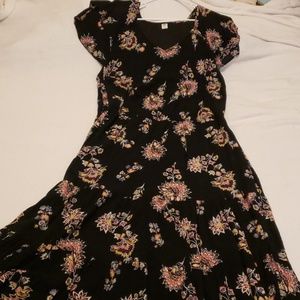 Long Black Old Navy Dress